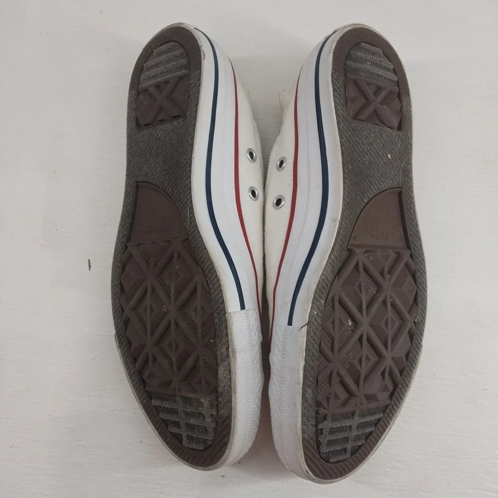 Converse Chuck Taylor All Star Shoreline Slip On White Sneakers 537084F Womens 7 - Picture 6 of 6